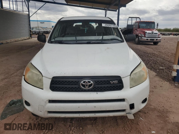 2008 Toyota RAV4 with VIN JTMBK33V386045941, listed as a Copart auction lot 49262145 with 209,872 mi miles and Salvage Title. Bid and sale history available at carsss.com. Image 5.
