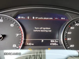 2017 Audi A7 Premium Plus z VIN WAUW2AFC3HN095337, wystawiony jako Copart lot #85299184 z przebiegiem 41 949 mil mil oraz Szkoda całkowita • Salvage title. Historia ofert i sprzedaży dostępna na DreamBid. Obrazek 9.