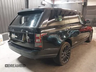 2017 Land Rover Range Rover with VIN SALGS5FE9HA343249, listed as a IAAI auction lot 41828486 with 66,695 mi miles and . Bid and sale history available at DreamBid. Image 4.