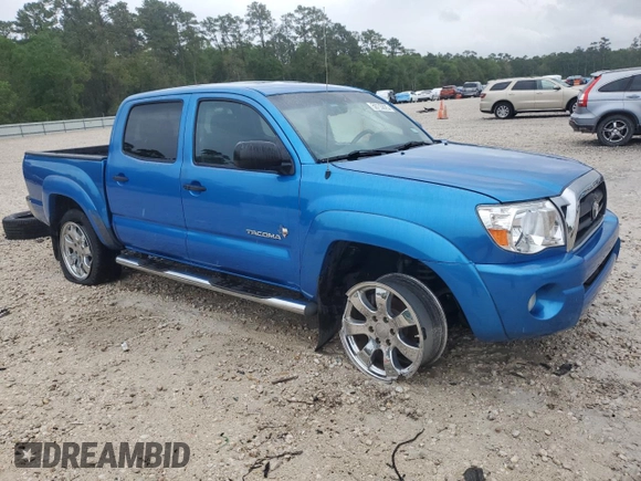 2009 Toyota Tacoma PreRunner with VIN 3TMJU62N99M082065, listed as a Copart auction lot 50783825 with 259,413 mi miles and Salvage title. Bid and sale history available at DreamBid. Image 4.