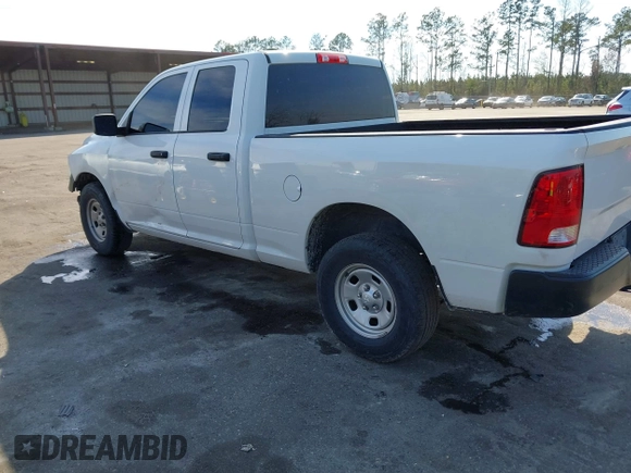 2018 Ram 1500 Tradesman with VIN 1C6RR6FG6JS347673, listed as a IAAI auction lot 41692169 with 121,631 mi miles and . Bid and sale history available at DreamBid. Image 3.