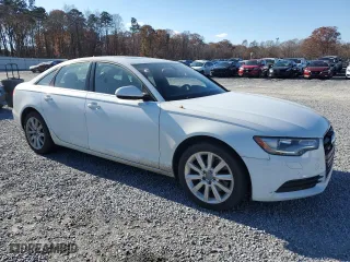 2015 Audi A6 2.0T Premium Plus with VIN WAUGFAFC8FN030358, listed as a Copart auction lot 82907944 with 82,848 mi miles and Salvage Title. Bid and sale history available at carsss.com. Image 4.