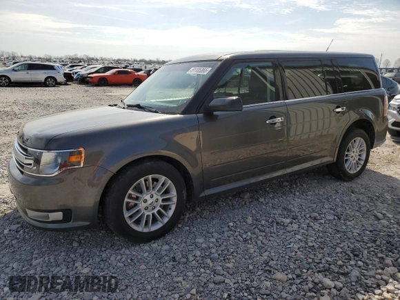 2019 Ford Flex SEL with VIN 2FMGK5C85KBA02332, listed as a Copart auction lot 51105365 with 91,953 mi miles and Salvage Title. Bid and sale history available at carsss.com. Image 1.