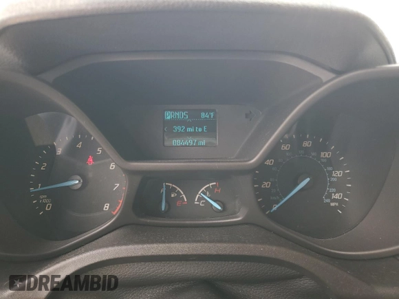 2015 Ford Transit Connect XLT with VIN NM0GE9F7XF1177695, listed as a Copart auction lot 57456015 with 84,497 mi miles and Salvage title. Bid and sale history available at DreamBid. Image 9.