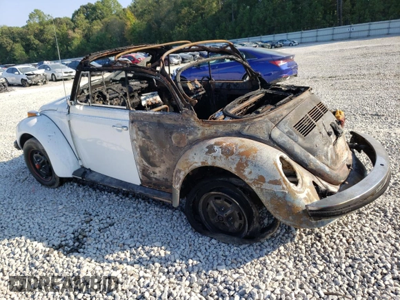 1978 Volkswagen Beetle with VIN 1582009953, listed as a Copart auction lot 74785504 with Not Provided miles and Salvage Title. Bid and sale history available at DreamBid. Image 2.