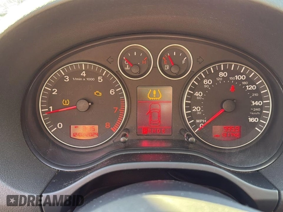 2008 Audi A3 with VIN WAUNF78P68A111198, listed as a Copart auction lot 84078914 with 131,742 mi miles and Clean Title. Bid and sale history available at carsss.com. Image 8.
