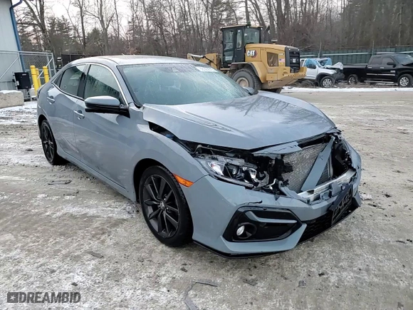 2021 Honda Civic Hatchback EX with VIN SHHFK7H63MU202956, listed as a Copart auction lot 88393515 with 41,483 mi miles and Salvage Title. Bid and sale history available at carsss.com. Image 15.
