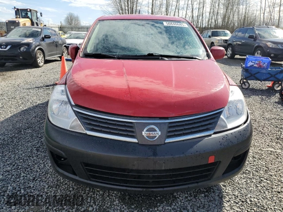 2008 Nissan Versa 1.8 S with VIN 3N1BC13E28L378254, listed as a Copart auction lot 50840685 with 140,571 mi miles and Salvage Title. Bid and sale history available at carsss.com. Image 5.