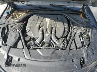 2016 BMW 7 Series 750i with VIN WBA7F0C50GGM20697, listed as a Copart auction lot 78850524 with 126,518 mi miles and Salvage Title. Bid and sale history available at carsss.com. Image 11.