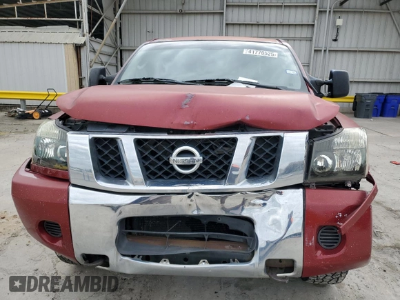 2009 Nissan Titan SE with VIN 1N6BA07D99N313592, listed as a Copart auction lot 41770525 with 140,252 mi miles and Salvage Title. Bid and sale history available at carsss.com. Image 12.