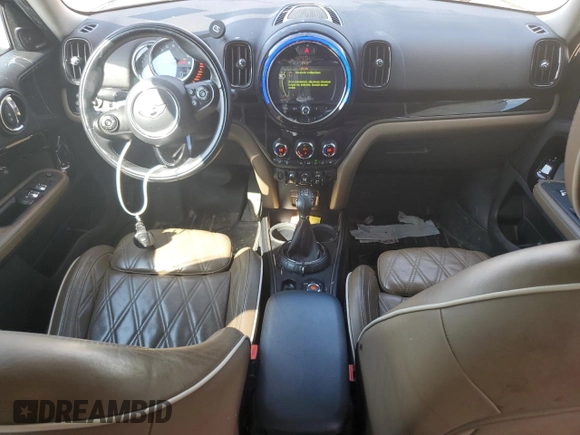 2017 MINI Countryman Cooper S with VIN WMZYT3C39H3D98677, listed as a Copart auction lot 71831944 with 56,638 mi miles and Salvage Title. Bid and sale history available at carsss.com. Image 8.