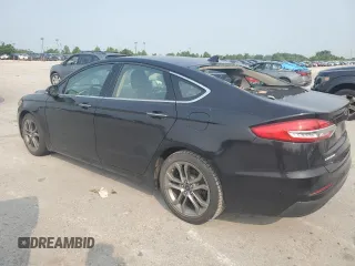 2020 Ford Fusion SEL with VIN 3FA6P0CD0LR178005, listed as a Copart auction lot 59169515 with 66,995 mi miles and Salvage title. Bid and sale history available at DreamBid. Image 2.