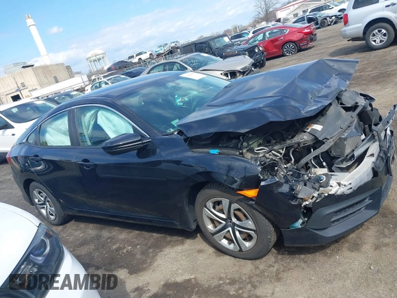 2017 Honda Civic Sedan LX with VIN 19XFC2F51HE224851, listed as a IAAI auction lot 41880127 with 94,934 mi miles. Bid and sale history available at carsss.com. Image 13.