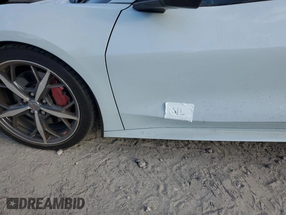 2021 Chevrolet Corvette 2LT with VIN 1G1YB2D45M5111568, listed as a Copart auction lot 76882884 with 10,362 mi miles and Salvage Title. Bid and sale history available at carsss.com. Image 12.