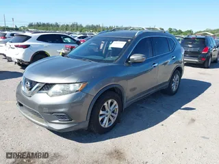 2015 Nissan Rogue S with VIN KNMAT2MT8FP547903, listed as a IAAI auction lot 41844203 with 198,409 mi miles. Bid and sale history available at carsss.com. Image 17.