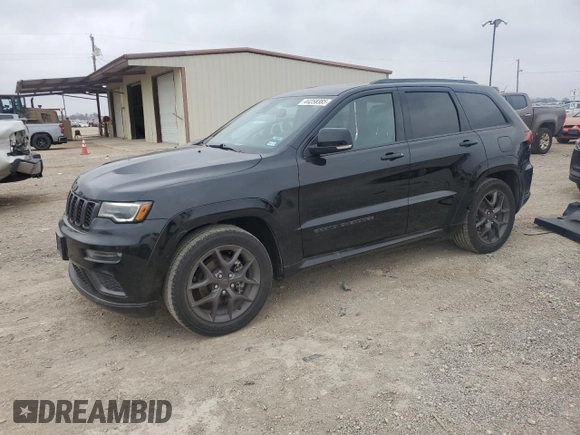 2020 Jeep Grand Cherokee Limited with VIN 1C4RJEBG2LC430112, listed as a Copart auction lot 44258385 with 95,287 mi miles and Salvage Title. Bid and sale history available at carsss.com. Image 1.
