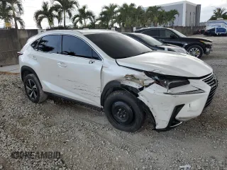 2018 Lexus NX 300 z VIN JTJYARBZ6J2097515, wystawiony jako Copart lot #59189845 z przebiegiem 128 348 mil mil oraz Szkoda całkowita • Salvage title. Historia ofert i sprzedaży dostępna na DreamBid. Obrazek 4.