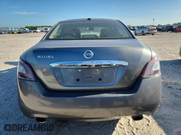 2014 Nissan Maxima S with VIN 1N4AA5AP5EC474970, listed as a Copart auction lot 65428595 with Not provided miles and Clean title. Bid and sale history available at DreamBid. Image 6.