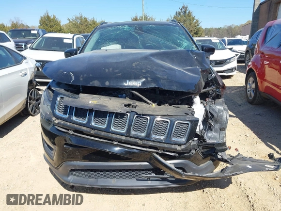 2021 Jeep Compass Latitude with VIN 3C4NJCBB4MT532251, listed as a IAAI auction lot 41889321 with 52,295 mi miles and . Bid and sale history available at DreamBid. Image 6.