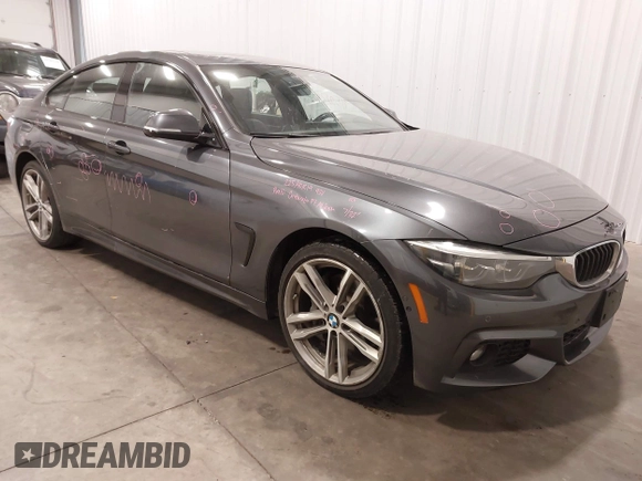 2018 BMW 4 Series 430i xDrive with VIN WBA4J3C52JBG95207, listed as a IAAI auction lot 41509392 with 68,193 mi miles and . Bid and sale history available at DreamBid. Image 1.