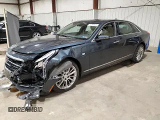 2018 Cadillac CT6 AWD z VIN 1G6KB5RS7JU102848, wystawiony jako Copart lot #41399965 z przebiegiem 56 629 mil mil oraz Szkoda całkowita • Salvage title. Historia ofert i sprzedaży dostępna na DreamBid. Obrazek 1.