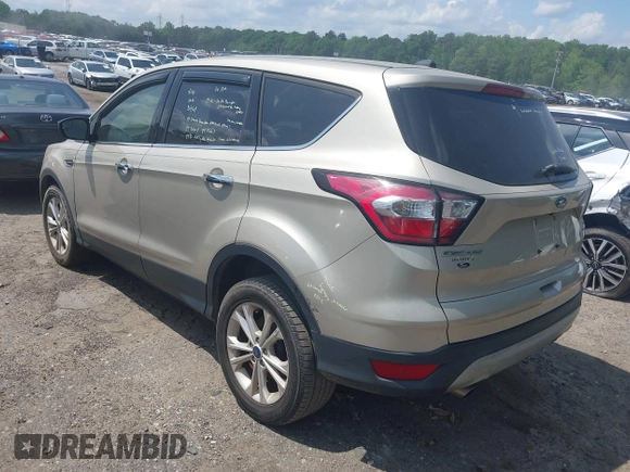 2017 Ford Escape SE with VIN 1FMCU0GD4HUE85348, listed as a IAAI auction lot 42135485 with 124,608 mi miles. Bid and sale history available at carsss.com. Image 3.