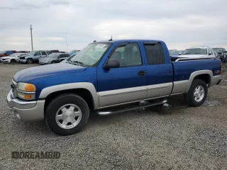 2004 GMC Sierra 1500 SLE z VIN 1GTEK19T34Z267816, wystawiony jako Copart lot #54185515 z przebiegiem 214 695 mil mil oraz Szkoda całkowita • Salvage title. Historia ofert i sprzedaży dostępna na DreamBid. Obrazek 1.