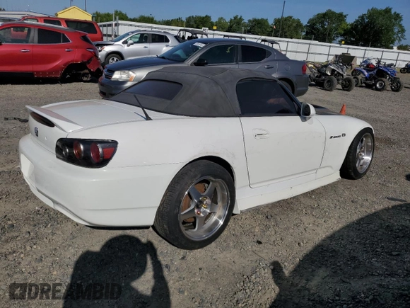 2005 Honda S2000 z VIN JHMAP21495S003888, wystawiony jako Copart lot #53992185 z przebiegiem 149 081 mil mil oraz Szkoda całkowita • Salvage title. Historia ofert i sprzedaży dostępna na DreamBid. Obrazek 3.