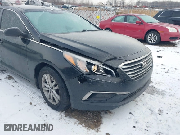 2017 Hyundai Sonata 2.4L with VIN 5NPE24AF9HH577098, listed as a IAAI auction lot 41536011 with 109,419 mi miles and . Bid and sale history available at DreamBid. Image 6.