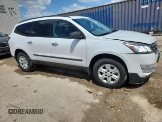 2017 Chevrolet Traverse LS with VIN 1GNKRFKD3HJ161246, listed as a Copart auction lot 61984955 with Not provided miles and Non repairable. Bid and sale history available at DreamBid. Image 4.