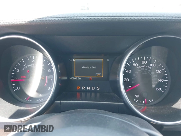 2018 Ford Mustang EcoBoost Premium with VIN 1FATP8UH0J5154967, listed as a IAAI auction lot 42395409 with 105,986 mi miles and . Bid and sale history available at DreamBid. Image 7.