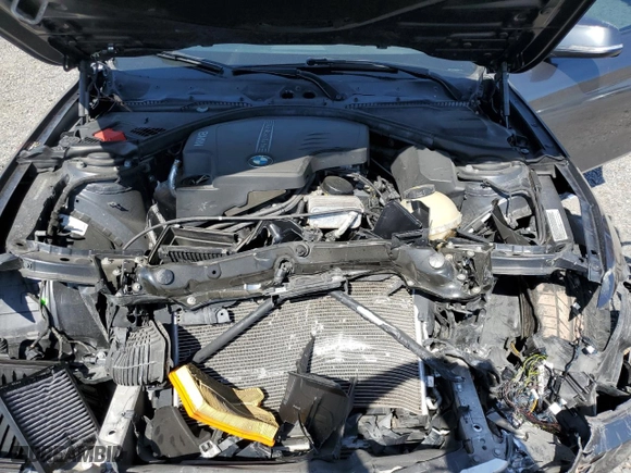 2015 BMW 4 Series 428i xDrive with VIN WBA4C9C57FD331175, listed as a Copart auction lot 47299665 with 0 mi miles and Salvage Title. Bid and sale history available at carsss.com. Image 11.