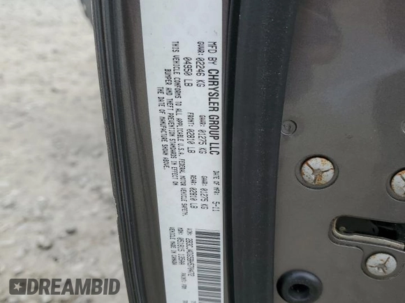2011 Dodge Challenger z VIN 2B3CJ4DG5BH570472, wystawiony jako Copart lot #58479265 z przebiegiem Nie podano mil oraz Szkoda całkowita • Salvage title. Historia ofert i sprzedaży dostępna na DreamBid. Obrazek 13.