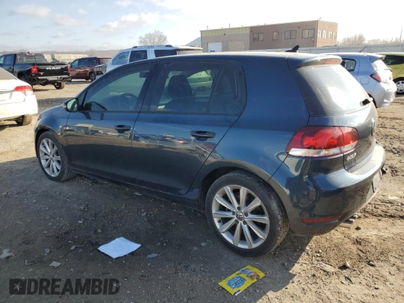 2012 Volkswagen Golf TDI with VIN WVWNM7AJ1CW016932, listed as a Copart auction lot 85508254 with 104,743 mi miles and Salvage title. Bid and sale history available at DreamBid. Image 2.
