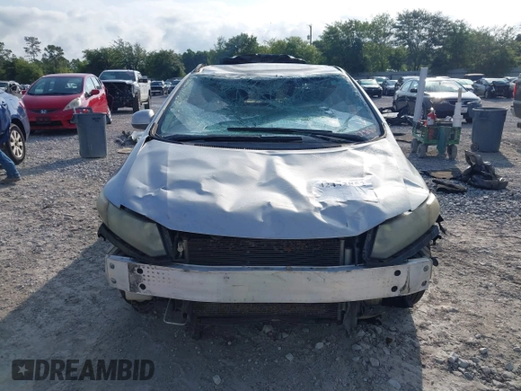 2013 Honda Civic LX with VIN 2HGFB2F57DH541438, listed as a IAAI auction lot 42442852 with Not provided miles and . Bid and sale history available at DreamBid. Image 12.