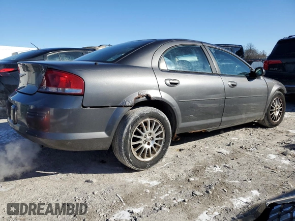 2004 Chrysler Sebring LX z VIN 1C3EL46X24N307532, wystawiony jako Copart lot #88281905 z przebiegiem 160 345 mil mil oraz Szkoda całkowita • Salvage title. Historia ofert i sprzedaży dostępna na DreamBid. Obrazek 3.