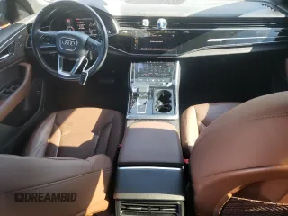 2020 Audi Q8 Premium Plus with VIN WA1BVAF16LD025363, listed as a Copart auction lot 76020984 with 48,724 mi miles and Salvage Title. Bid and sale history available at carsss.com. Image 8.