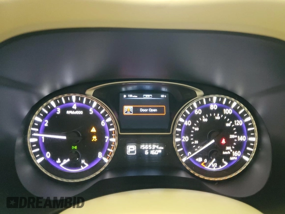 2014 Infiniti QX60 with VIN 5N1AL0MM9EC520157, listed as a Copart auction lot 57418595 with 156,534 mi miles and Clean title. Bid and sale history available at DreamBid. Image 9.