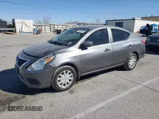 2016 Nissan Versa S Plus with VIN 3N1CN7AP1GL819103, listed as a Copart auction lot 46435345 with 132,740 mi miles and Salvage Title. Bid and sale history available at carsss.com. Image 1.