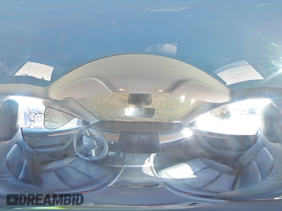 2023 Tesla Model Y Performance with VIN 7SAYGDEF7PF924355, listed as a Copart auction lot 47877055 with 64,663 mi miles and Salvage Title. Bid and sale history available at DreamBid. Image 13.