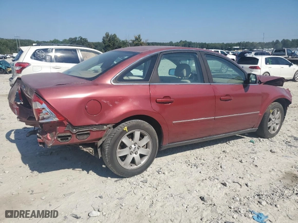 2005 Ford Five Hundred SEL with VIN 1FAFP24145G136169, listed as a Copart auction lot 72263154 with 142,119 mi miles and Salvage Title. Bid and sale history available at carsss.com. Image 3.