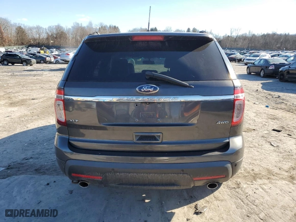 2015 Ford Explorer XLT with VIN 1FM5K8D80FGB64018, listed as a Copart auction lot 84184804 with 157,368 mi miles and Salvage Title. Bid and sale history available at carsss.com. Image 6.