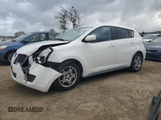 2009 Pontiac Vibe w/1SB with VIN 5Y2SP67019Z433171, listed as a Copart auction lot 50663575 with 145,056 mi miles and Salvage Title. Bid and sale history available at carsss.com. Image 1.