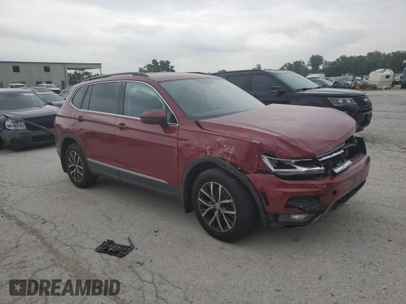 2018 Volkswagen Tiguan SEL with VIN 3VV3B7AXXJM009686, listed as a Copart auction lot 58838695 with 94,593 mi miles and Salvage title. Bid and sale history available at DreamBid. Image 4.