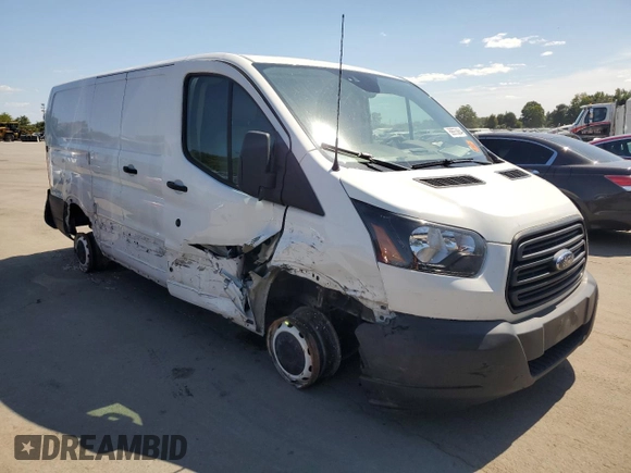 2019 Ford Transit with VIN 1FTYR1ZM5KKA91942, listed as a Copart auction lot 64148395 with 106,099 mi miles and Salvage title. Bid and sale history available at DreamBid. Image 4.