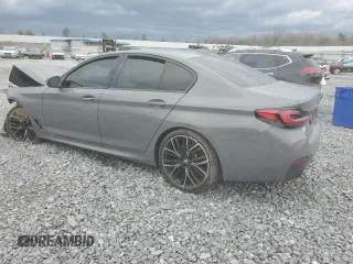 2022 BMW 5 Series 530i с VIN WBA53BH01NCJ56449, выставлен на аукционе Copart как лот 46634985 с пробегом Не указан миль и Списание • Salvage title. История ставок и продаж доступна на DreamBid. Изображение 2.