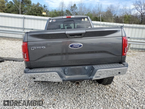 2015 Ford F-150 XLT with VIN 1FTEX1EP0FKD46320, listed as a Copart auction lot 49960285 with 95,038 mi miles and Salvage Title. Bid and sale history available at carsss.com. Image 6.