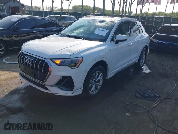 2021 Audi Q3 S line Premium with VIN WA1DECF31M1037901, listed as a IAAI auction lot 42158457 with 25,925 mi miles and . Bid and sale history available at DreamBid. Image 20.