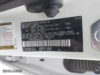 2019 Toyota 4Runner SR5 with VIN JTEBU5JR4K5659014, listed as a IAAI auction lot 41915237 with 90,376 mi miles. Bid and sale history available at carsss.com. Image 9.