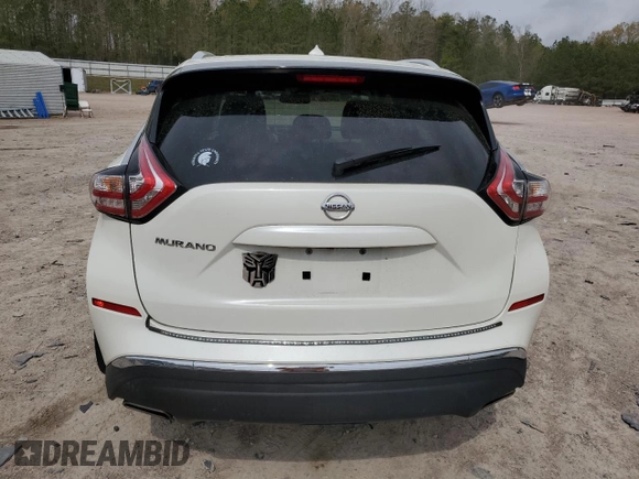 2016 Nissan Murano S with VIN 5N1AZ2MH5GN120150, listed as a Copart auction lot 51844055 with 80,751 mi miles and Salvage Title. Bid and sale history available at DreamBid. Image 6.